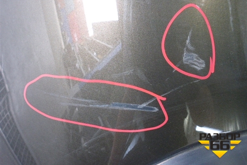 Бампер задний (после 2015г под парктроник и накладку) (6410C996ZZ) для Mitsubishi Outlander с 2012-2024г (Аутлендер)