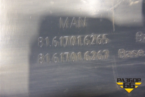 Накладка декоративная (на щиток приборов) (81617016265) для MAN TGA 4-Series  с 2000-2008г (ТГА)