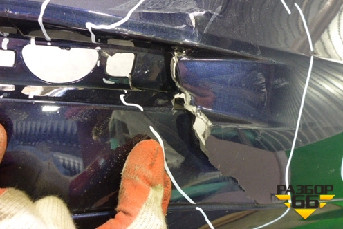 Бампер задний (после 2013г седан под парктроник) (51127331596) для BMW 5-серия F10/F11 с 2009-2016г