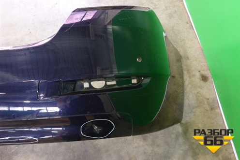 Бампер задний (после 2013г седан под парктроник) (51127331596) для BMW 5-серия F10/F11 с 2009-2016г