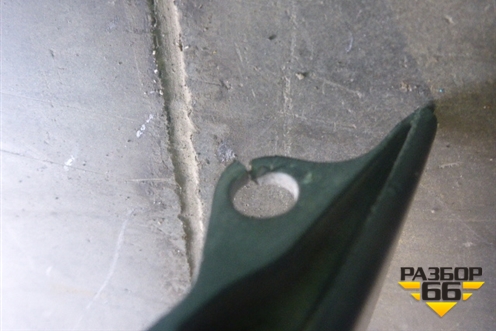 Бампер задний (нижняя часть) (без юбки под парктроник) (8K0807511) для Audi A4 (В8) Allroad Quattro с 2009-2016г (А4)