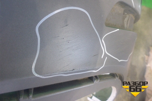 Бампер задний (нижняя часть) (без юбки под парктроник) (8K0807511) для Audi A4 (В8) Allroad Quattro с 2009-2016г (А4)