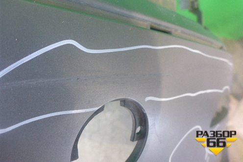 Бампер задний (нижняя часть) (без юбки под парктроник) (8K0807511) для Audi A4 (В8) Allroad Quattro с 2009-2016г (А4)