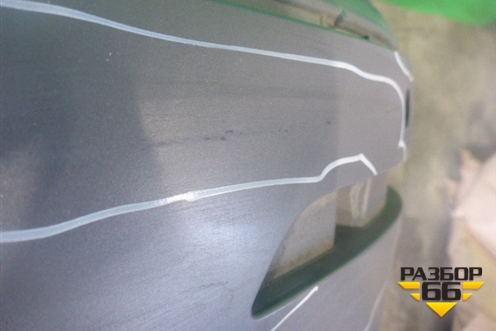 Бампер задний (нижняя часть) (без юбки под парктроник) (8K0807511) для Audi A4 (В8) Allroad Quattro с 2009-2016г (А4)