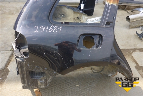 Крыло заднее правое для Volkswagen Touareg c 2002-2010г (Туарег)