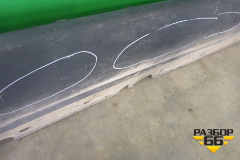 Подножка левая (51777163556) для BMW X5 E70 с 2007-2013г (Х5 Е70)