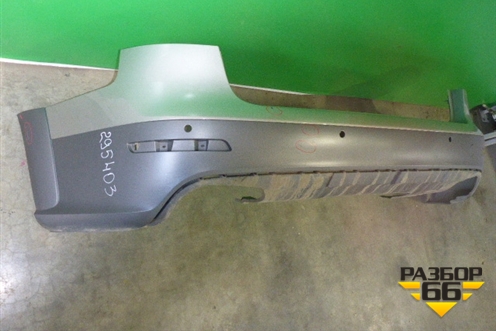 Бампер задний (без юбки под парктроник) (8K0807511) для Audi A4 (В8) Allroad Quattro с 2009-2016г (А4)