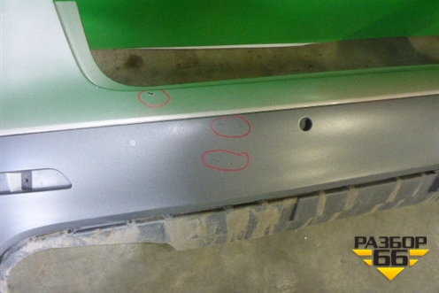 Бампер задний (без юбки под парктроник) (8K0807511) для Audi A4 (В8) Allroad Quattro с 2009-2016г (А4)