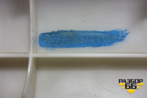 Обшивка стойки лобового стекла левая (769129Y000) для Nissan Teana (J31) с 2003-2008г (Теана)