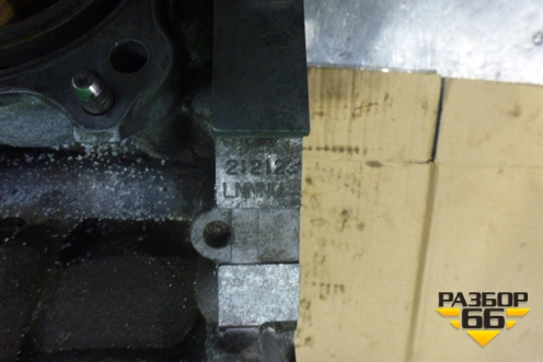 Блок двигателя (2.3л VQ23 VQ23196331A) для Nissan Teana (J31) с 2003-2008г (Теана)