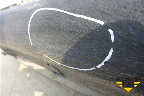 Порог со стойкой правый для Volkswagen Touareg c 2002-2010г (Туарег)