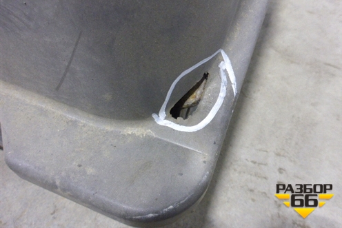 Ящик под аккумулятор для Mercedes Benz TRUCK Axor 2 с 2004г (Аксор)