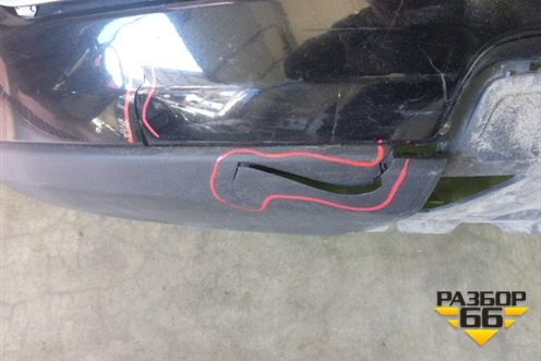 Бампер передний (до 2018г под парктроник и омыватели) (CK5217F003BA) для Land Rover Range Rover 4 с 2013-2022г (Вог)