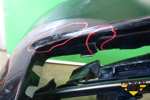 Бампер передний (до 2018г под омыватели) (CK5217F003BA) для Land Rover Range Rover 4 с 2013-2022г (Вог)