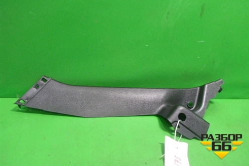 Обшивка стойки задняя нижняя левая (9676480577G) для Citroen C-Elysee с 2013г (С Элизе)