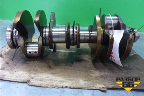 Коленвал (4.2л AXQ коренной-64.4 шатунный-54.0) для Volkswagen Touareg c 2002-2010г (Туарег)