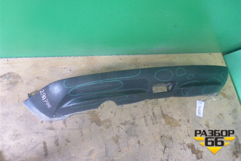 Юбка заднего бампера (до 2014г) (850B21KA1A) для Nissan Juke (F15) с 2011г (Жук)