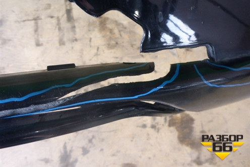 Бампер передний (после 2013г под парктроник и омыватели) (31323765) для Volvo XC60 с 2008-2017г (ХС60)