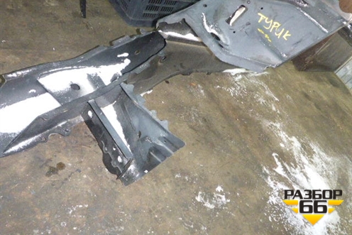 Лонжерон передний правый (новый) для Volkswagen Touareg c 2002-2010г (Туарег)