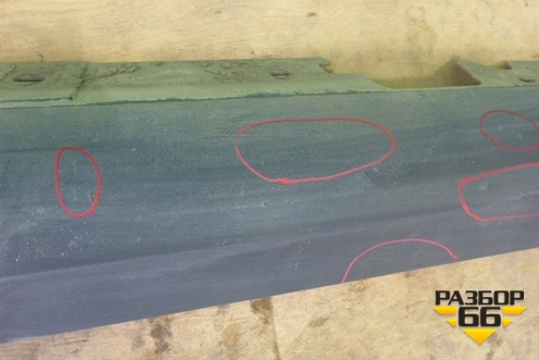 Накладка на порог наружная правая (51122990170) для BMW X1 E84 с 2009-2014г (Х1 Е84)