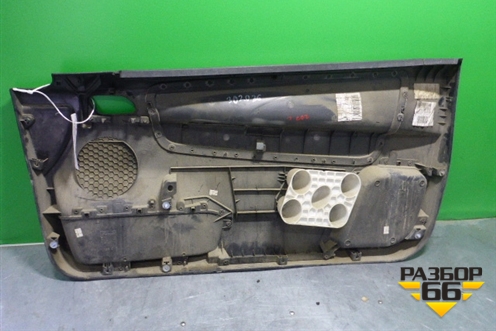 Обшивка двери передней левой под электрику (3х дверный кузов) (96502521ZD) для Peugeot 207 с 2006-2015г