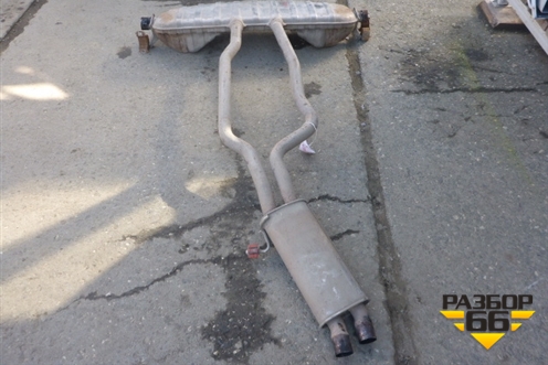 Глушитель (7L6253609C) для Volkswagen Touareg c 2002-2010г (Туарег)