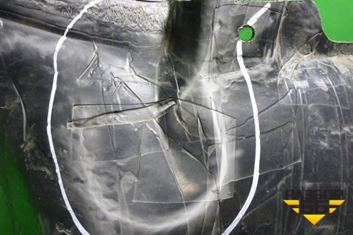 Обшивка багажника правая для Honda Civic 4D с 2005-2011г (Цивик)