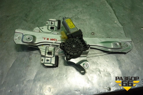 Стеклоподъёмник электрический задний левый (в сборе седан) для Chevrolet Aveo (Т300) с 2011г (Авео Т300)