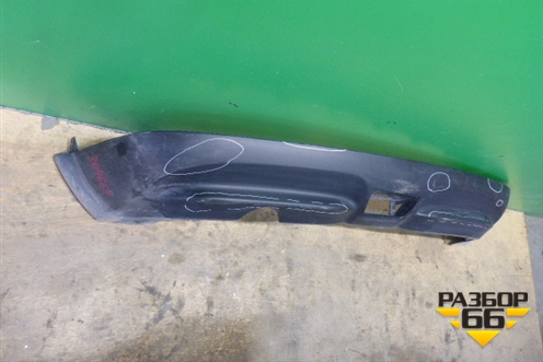 Юбка заднего бампера (до 2014г) (850B21KA1A) для Nissan Juke (F15) с 2011г (Жук)