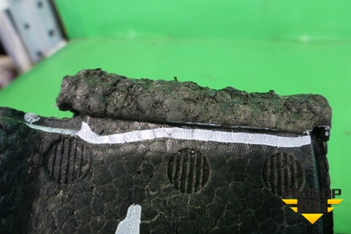 Наполнитель переднего бампера (M-Пакет) для BMW X4 F26 с 2014г (Х4 Ф25)