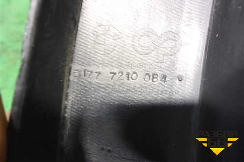 Накладка заднего крыла правого (51777210084) для BMW X3 F25 с 2010-2017г (Х3 Ф25)