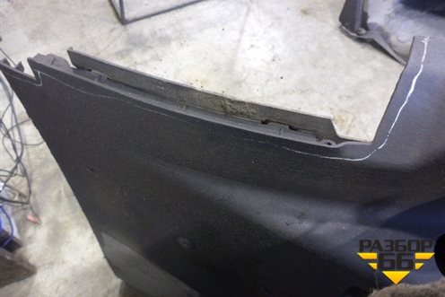 Крыло заднее левое передняя часть  (20392544) для Renault TRUCK Premium 2 с 2005-2013г (Премиум 2)