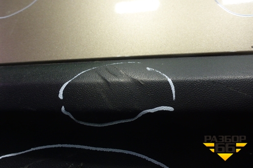 Бампер задний (после 2014г под парктроник) (7P5807421B) для Porsche Cayenne с 2010-2017г (Каен)