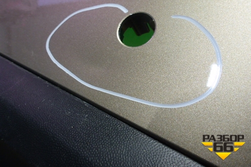 Бампер задний (после 2014г под парктроник) (7P5807421B) для Porsche Cayenne с 2010-2017г (Каен)