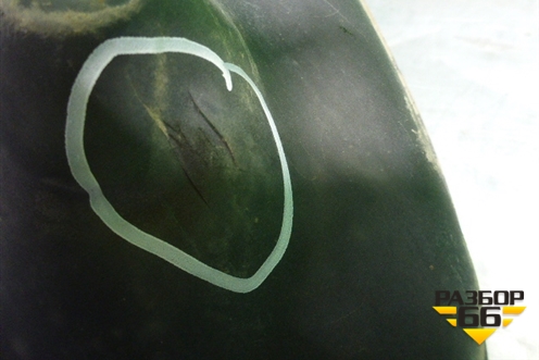 Локер задний левый передняя часть для Haima Haima 3 (Хайма)