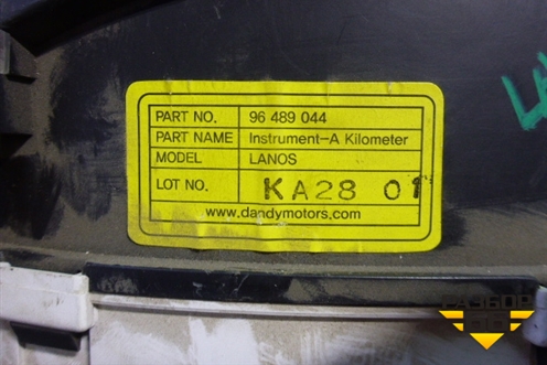 Щиток приборов МКПП (96489045) для Chevrolet Lanos с 2004г (Ланос)