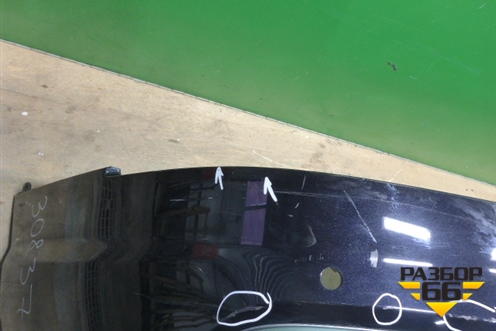 Бампер задний нижняя часть (до 2019г под парктроник) (4M0807527B) для Audi Q7 c 2015г (Ку 7)