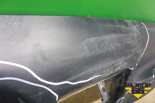 Юбка заднего бампера (до 2014г) (850B21KA1A) для Nissan Juke (F15) с 2011г (Жук)