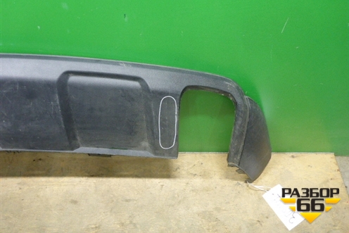 Юбка заднего бампера (после 2009г) (A1648857125) для Mercedes Benz ML-Klass W164 c 2005-2011г (МЛ)