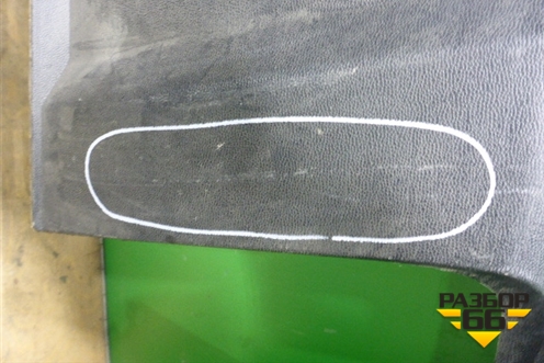 Юбка заднего бампера (после 2009г) (A1648857125) для Mercedes Benz ML-Klass W164 c 2005-2011г (МЛ)