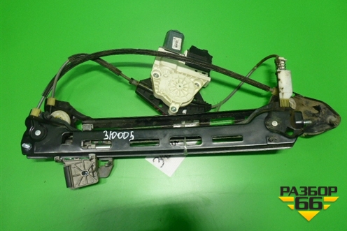 Стеклоподъёмник электрический задний левый (в сборе с блоком комфорта) (3C8839461K) для Volkswagen Passat-CC с 2008г (Пассат ЦЦ)