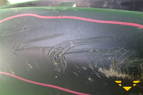 Юбка переднего бампера (CK5217F775AB) для Land Rover Range Rover 4 с 2013-2022г (Вог)