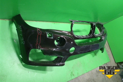 Бампер передний (под парктроник и омыватели) (51117294480) для BMW X5 F15 с 2013г (Х5 Ф15)