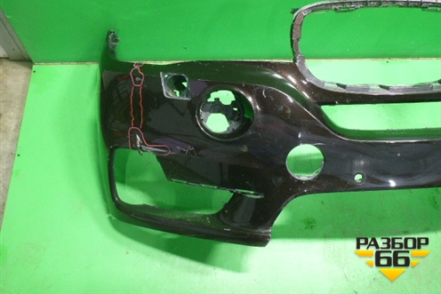 Бампер передний (под парктроник и омыватели) (51117294480) для BMW X5 F15 с 2013г (Х5 Ф15)