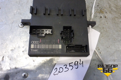 Блок управления рулевой колонкой (4E0907279E) для Audi A8 с 2002-2010г (А8)