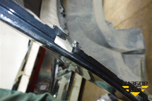 Бампер задний (Под парктроник) для Volkswagen Tiguan с 2011-2016г (Тигуан)