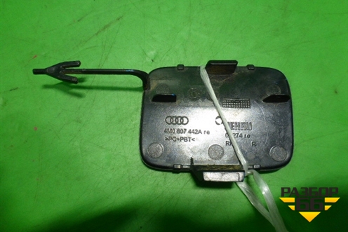 Заглушка в задний бампер (правая) (4M0807442A) для Audi Q7 c 2015г (Ку 7)