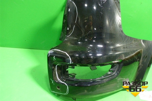 Бампер задний правая часть (под парктроник) (6410B498) для Mitsubishi Outlander XL с 2006-2012г (Аутлендер ХЛ)