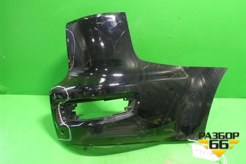 Бампер задний правая часть (под парктроник) (6410B498) для Mitsubishi Outlander XL с 2006-2012г (Аутлендер ХЛ)