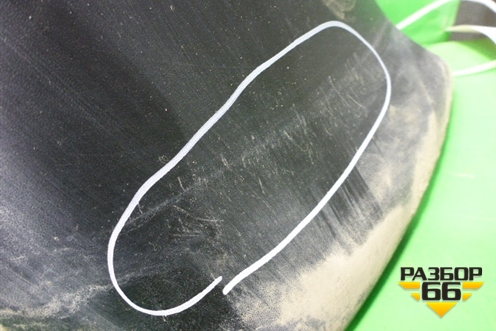 Юбка заднего бампера (до 2014г) (850B21KA1A) для Nissan Juke (F15) с 2011г (Жук)